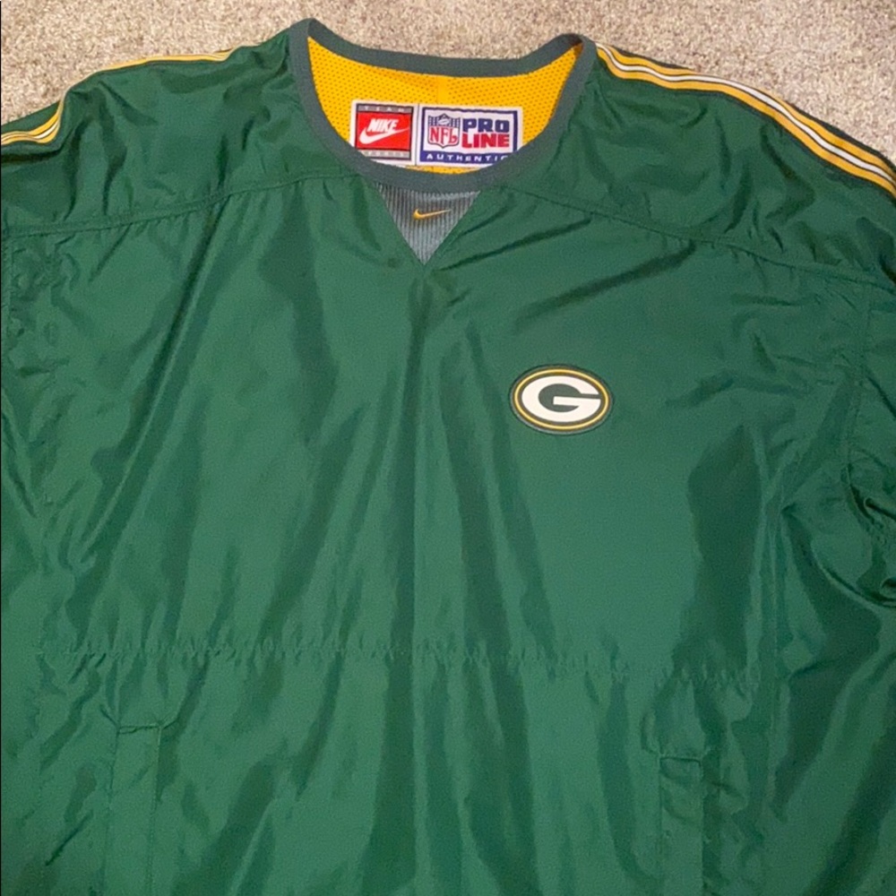 Nike Windbreaker, pullover GREEN BAY PACKERS!